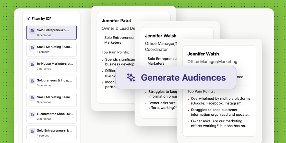 Define Your Audiences